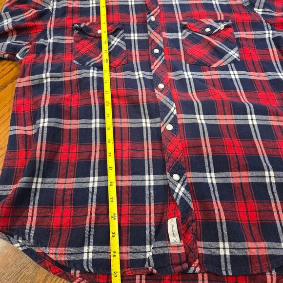 Cactus man mens size large flannel shirt - Picture 5 of 8